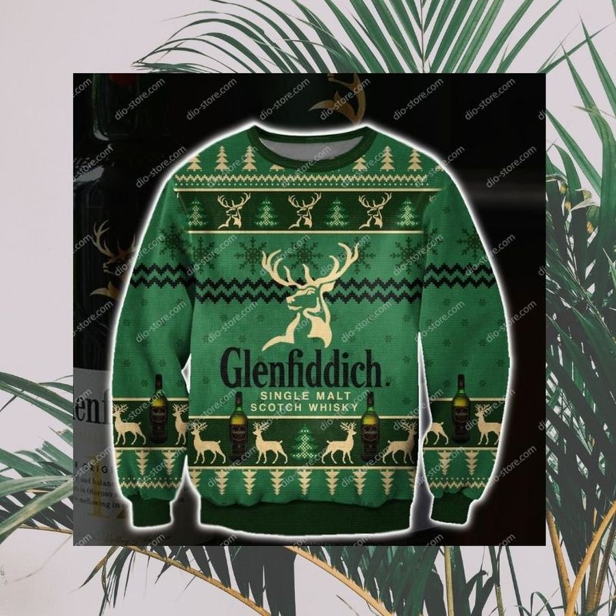 Glenfiddich Single Malt Scotch Whisky Ugly Sweater
