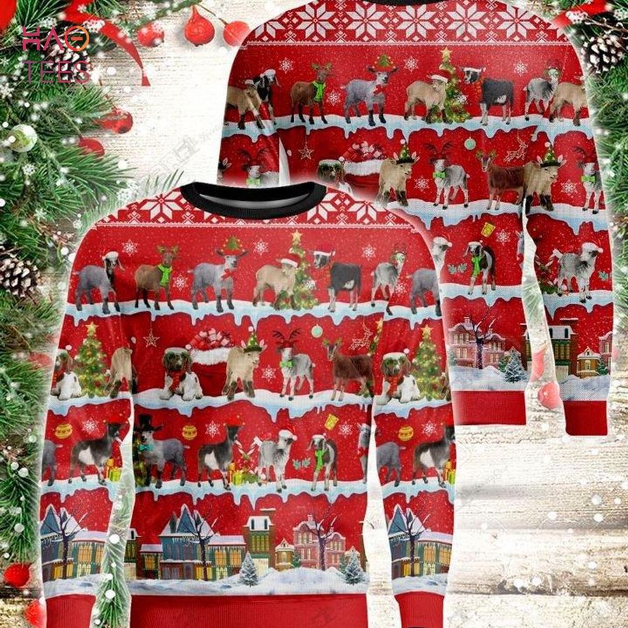 Goat Ugly Christmas Sweater