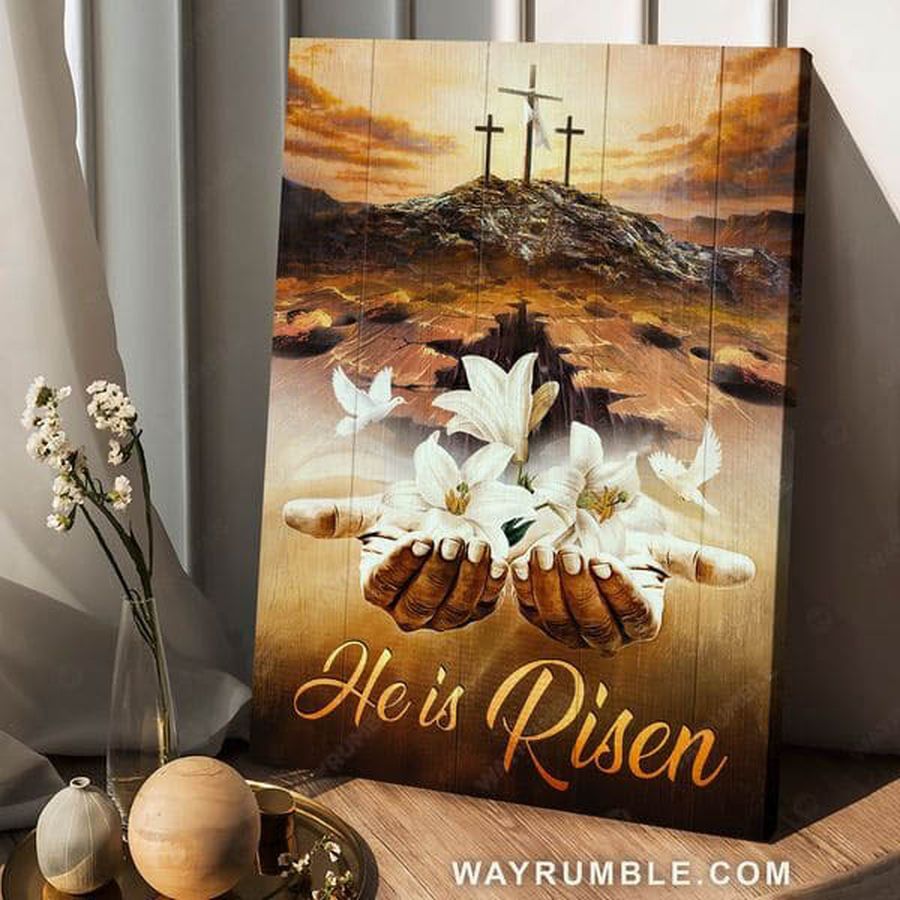 God Poster, He Is Risen Poster