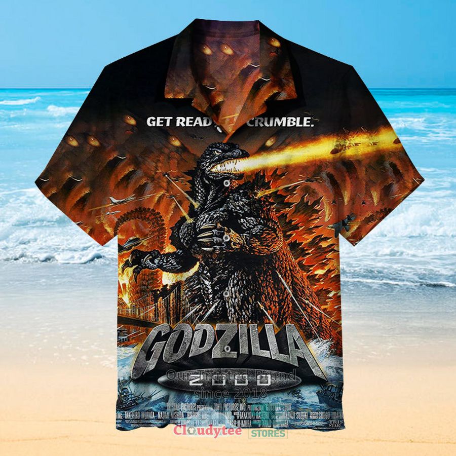 Godzilla Get ready to Crumble Hawaiian Shirt – LIMITED EDTION
