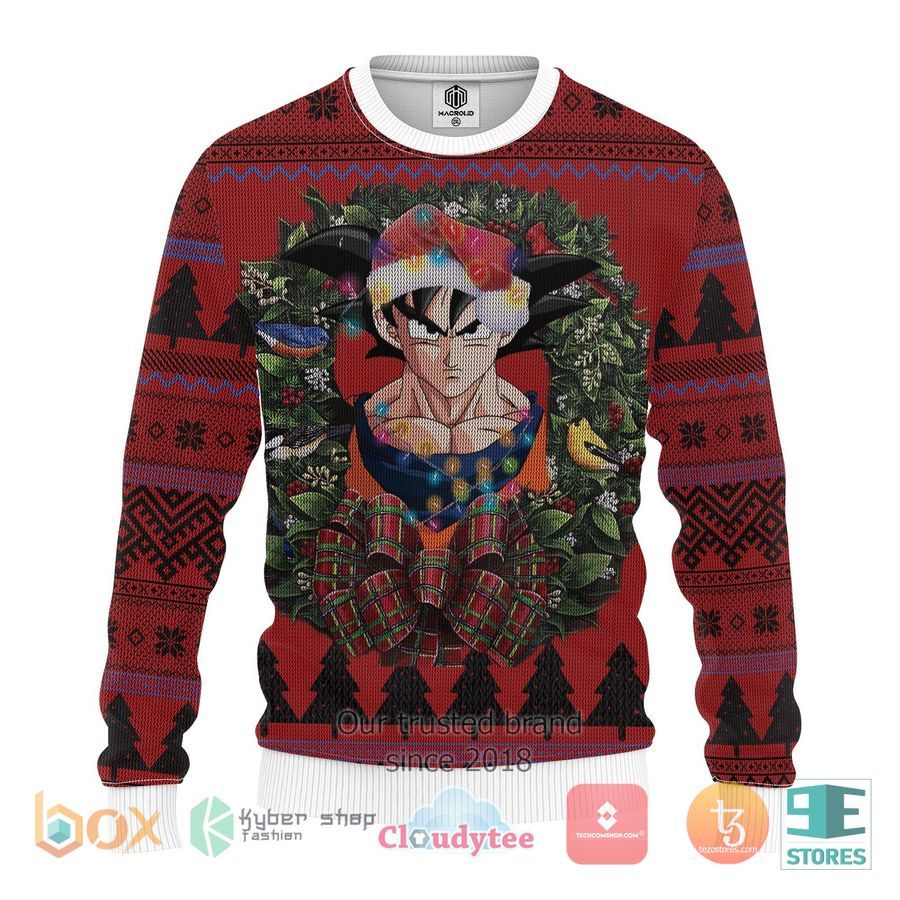 Goku Anime Christmas Sweater – LIMITED EDITION