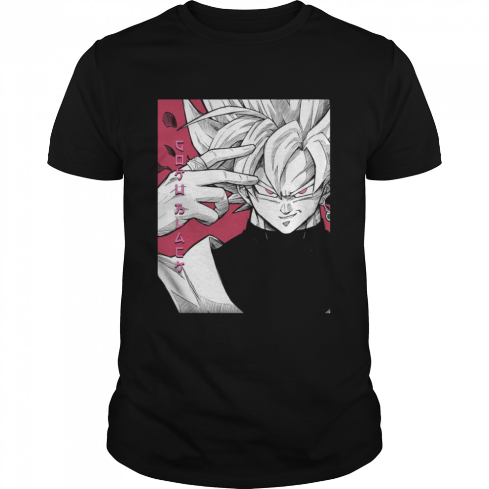Goku Black Super Saiyan Rose Time Ring Fanart Dragon Ball shirt