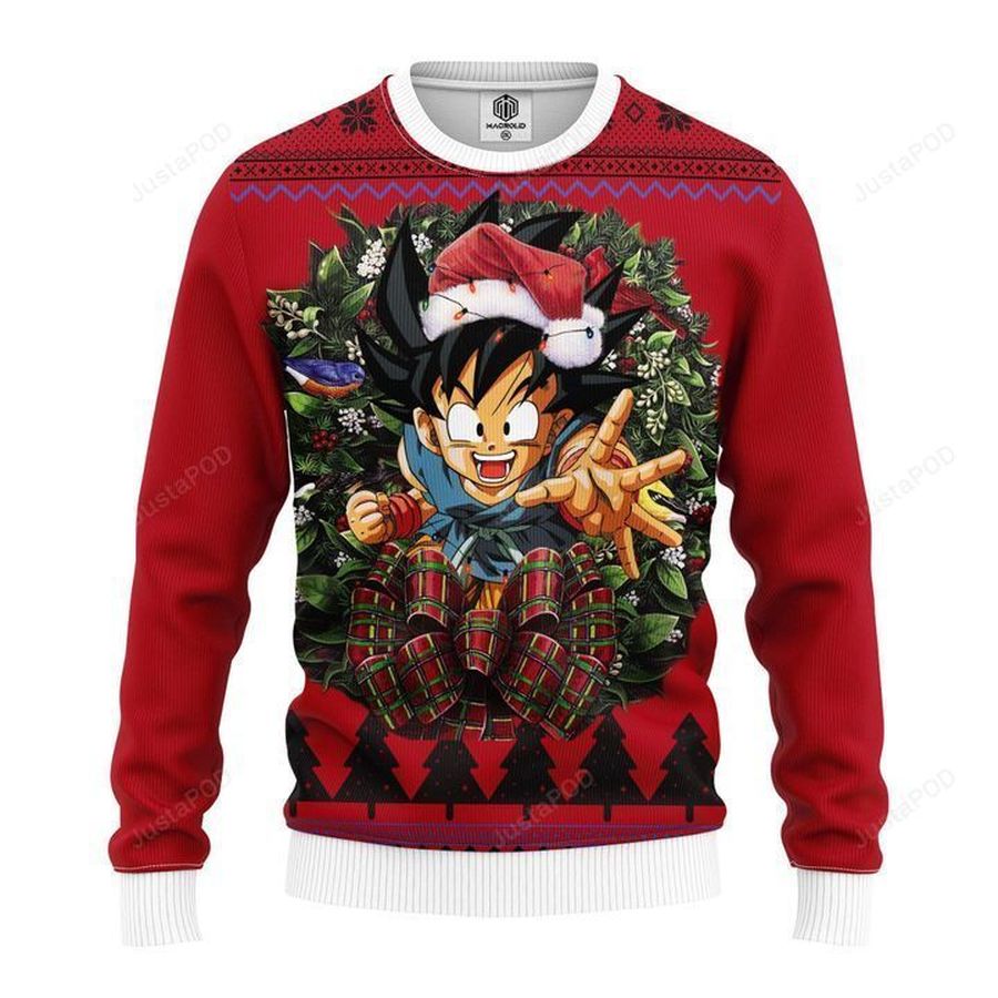 Goku Kid Dragon Ball Z Ugly Sweater, Ugly Sweater, Christmas Sweaters, Hoodie, Sweater