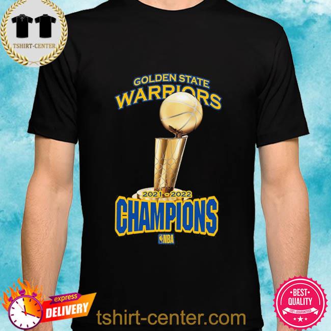Golden State Warriors Champions Trophy 2021 2022 NBA Shirt