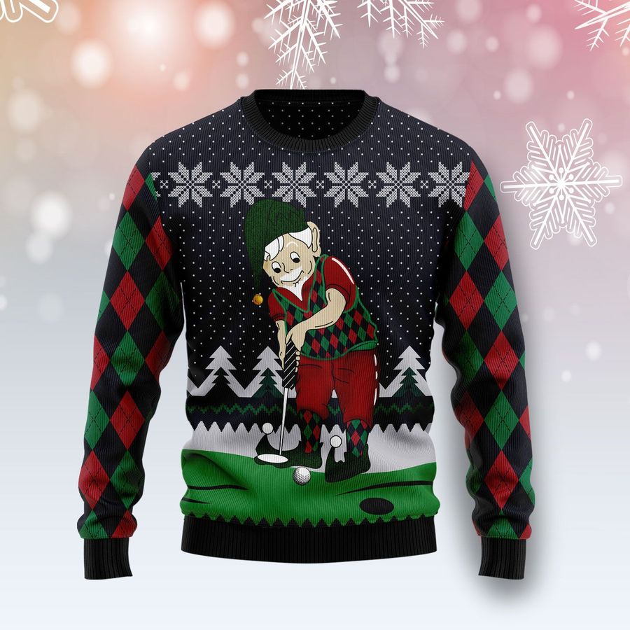 Golf Lover Ugly Sweater