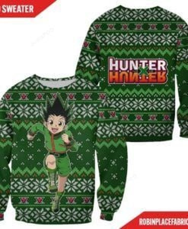 Gon Hunter X Hunter Anime Ugly Christmas Sweater, Ugly Sweater, Christmas Sweaters, Hoodie, Sweater