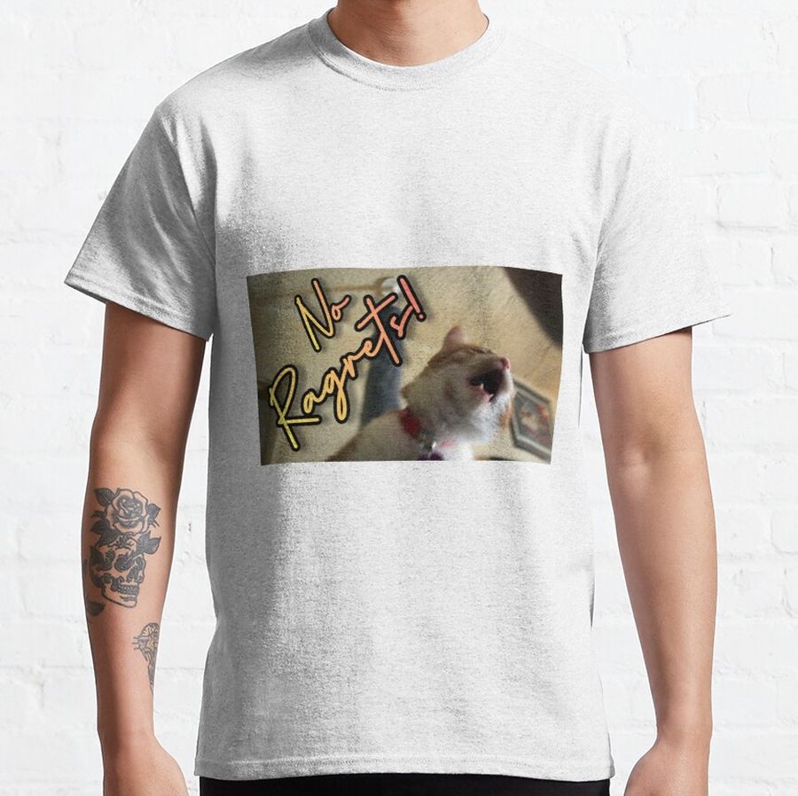 Gonzo the Cat has No Regrets Classic T-Shirt