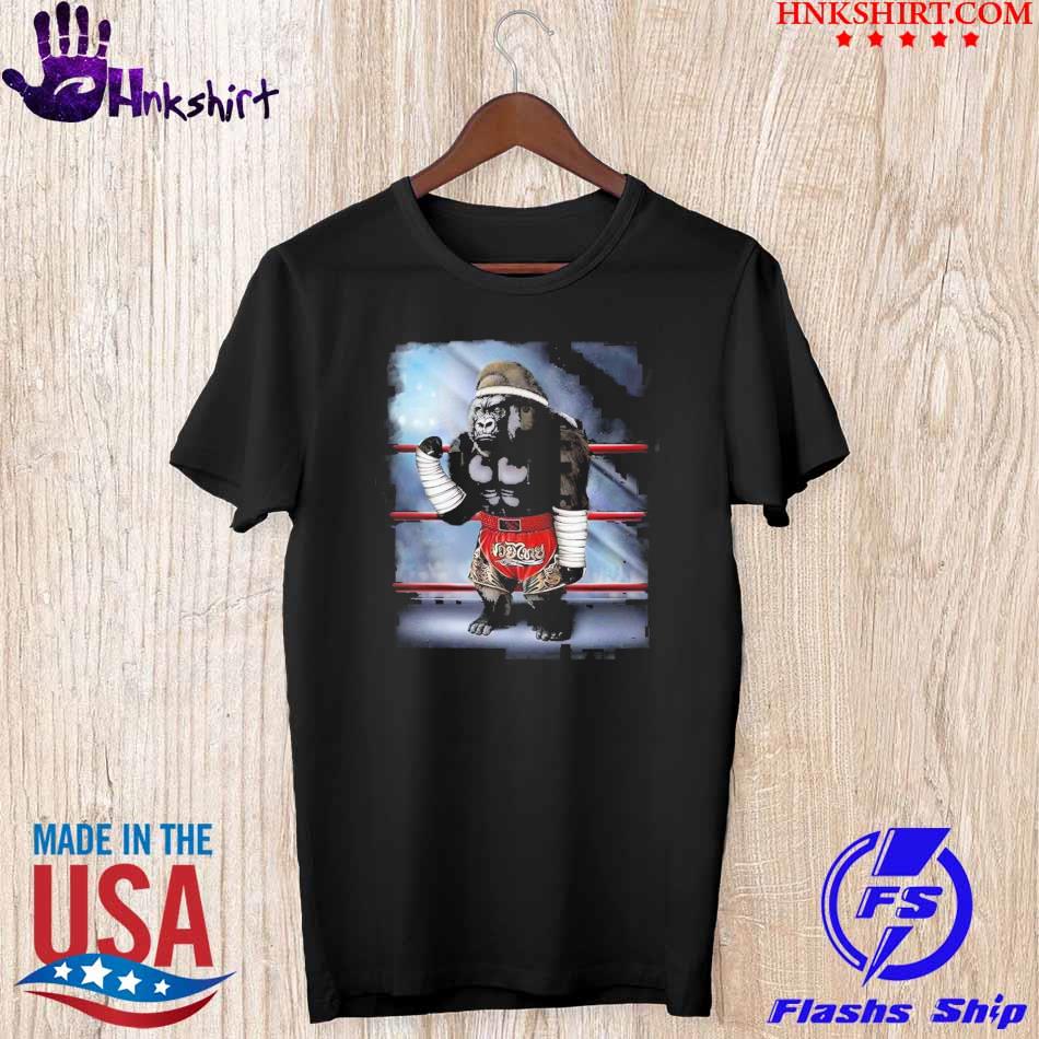 Gorilla as Muay Thai MMA Champion shirt