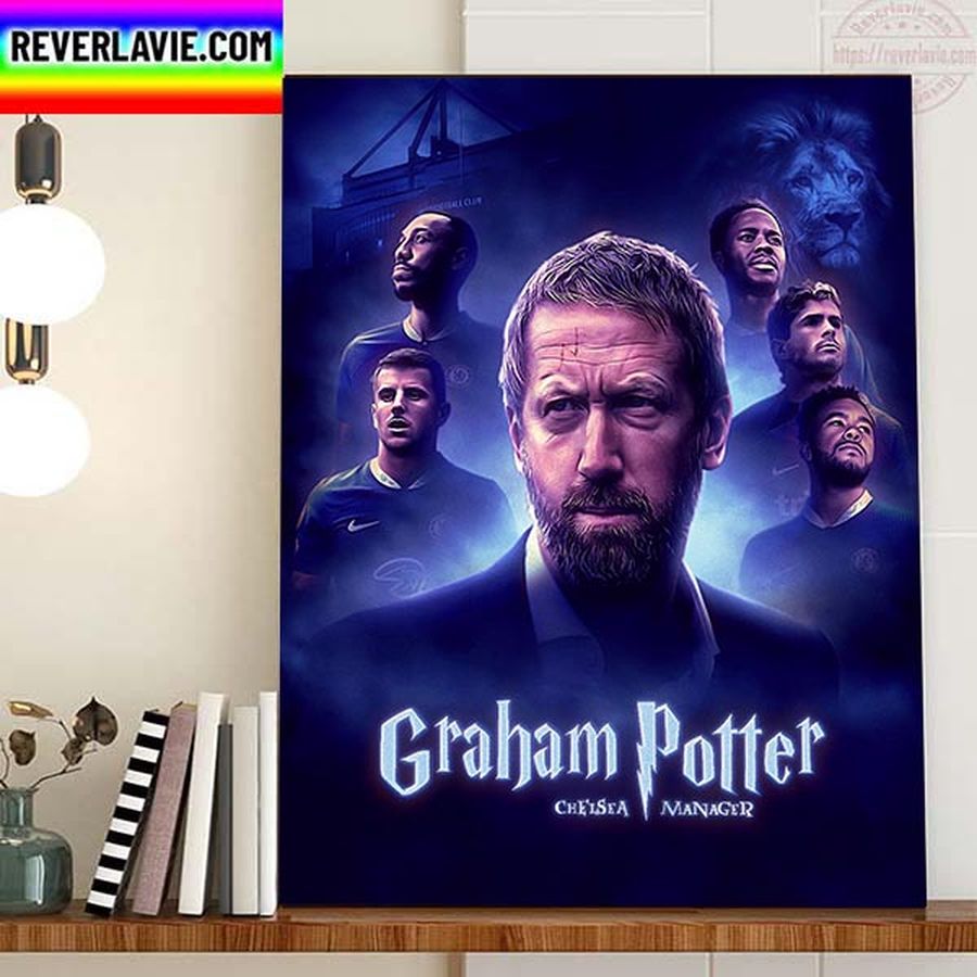 Graham Potter Is New Coach Chelsea Home Decor Poster Canvas