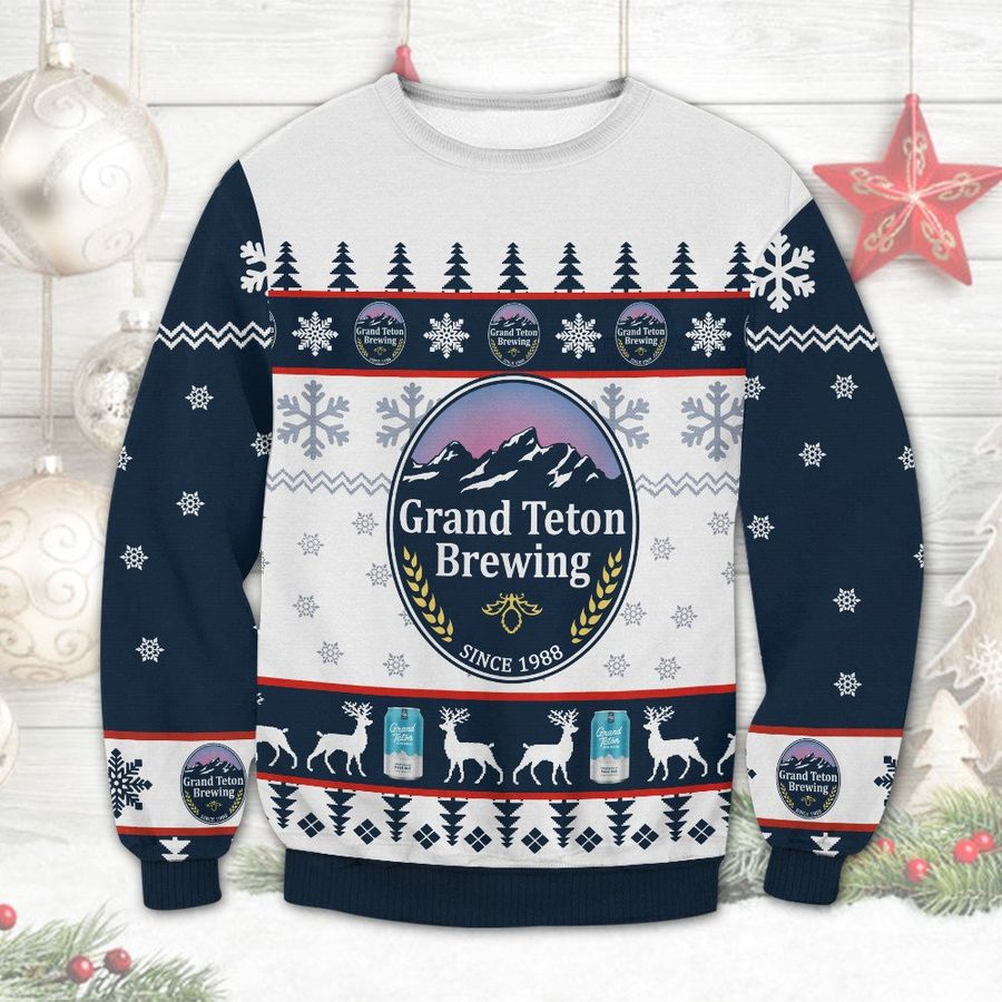 Grand Teton Brewing since 1988 Ugly Sweater