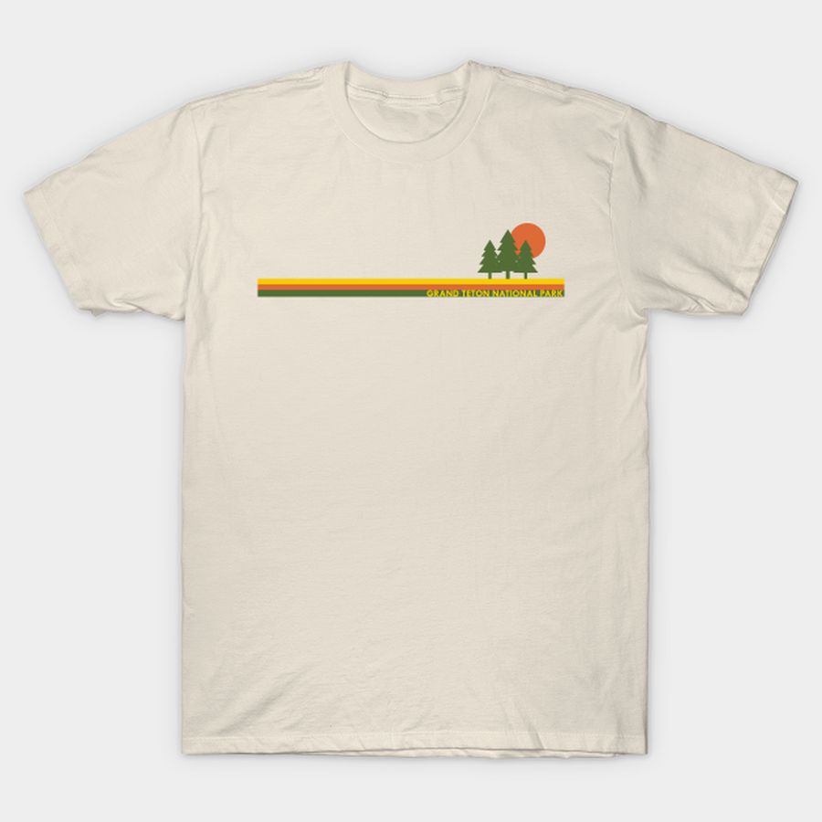 Grand Teton National Park Pine Trees Sun T-shirt, Hoodie, SweatShirt, Long Sleeve