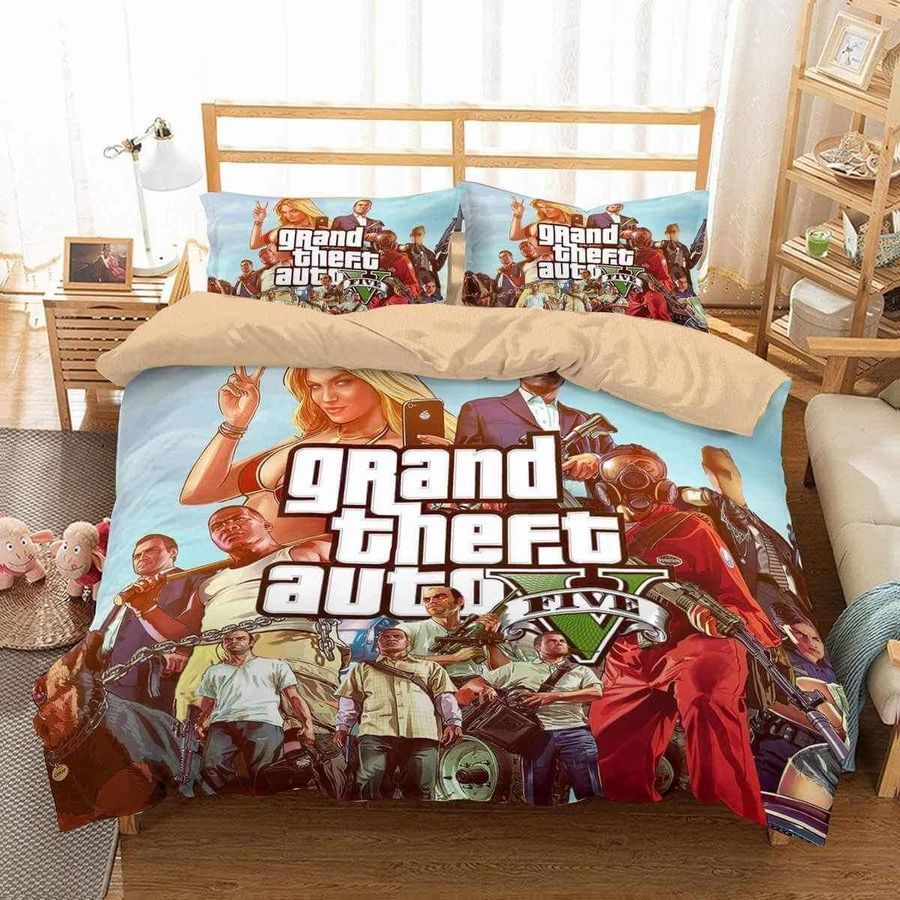 Grand Theft Auto V #1 Bedding Set