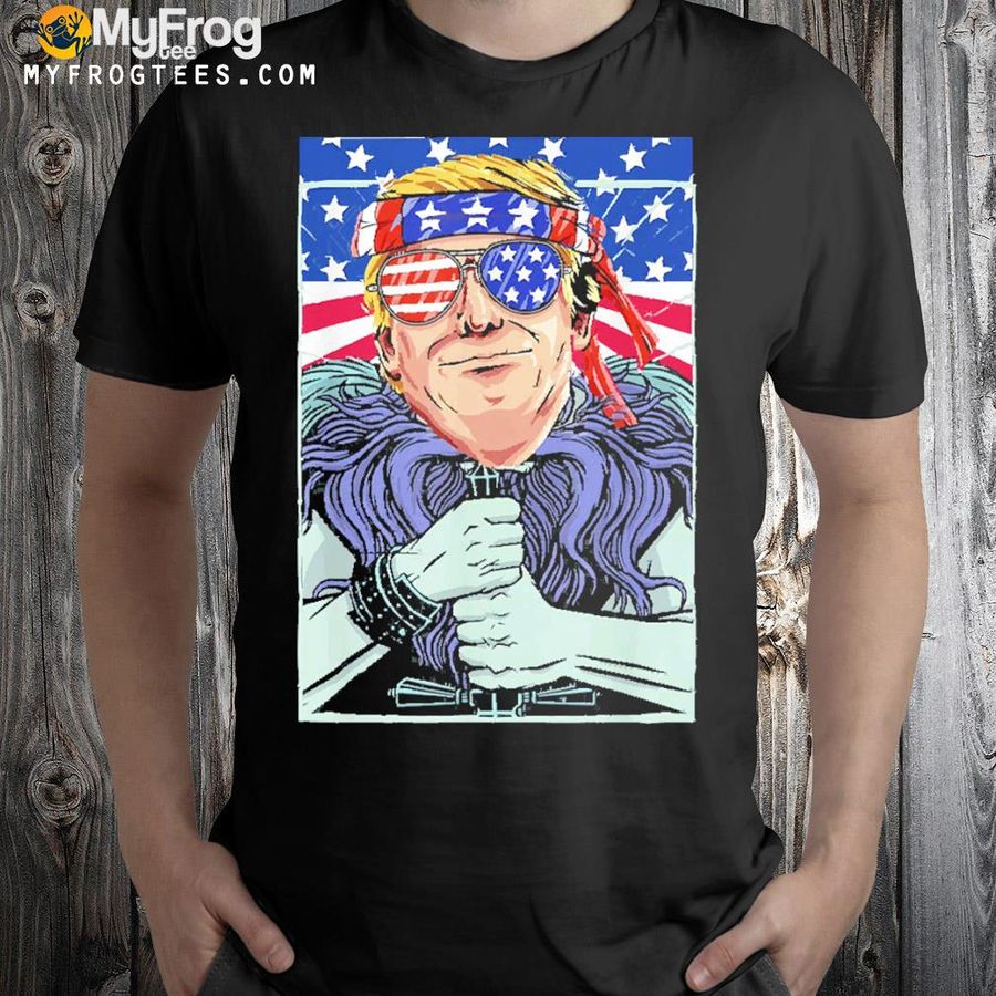 Great maga king usa maga Trump ultra maga crowd 4th of july shirt