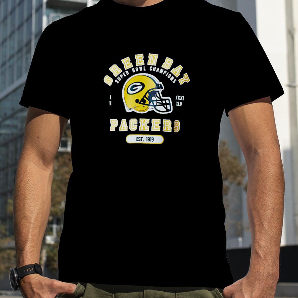 Green Bay Packers Helmet And Wordmark Green Day Green Bay Packers T Shirt