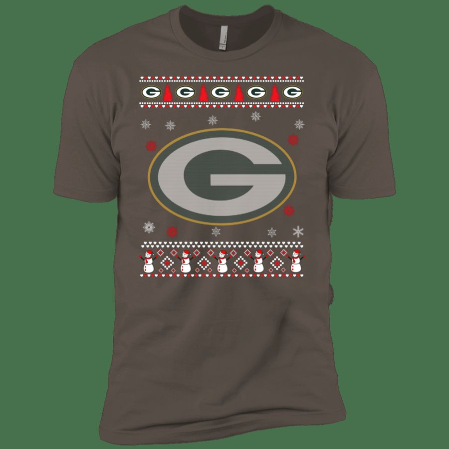 Green Bay Packers Ugly Christmas Sweater Mens T-Shirt, Gifts