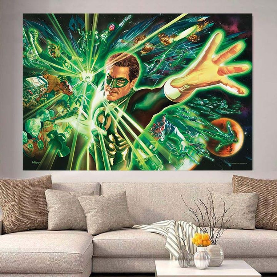 Green Lantern Series In HBO Max Art Decor Poster Canvas Poster Home Decor Poster Canvas