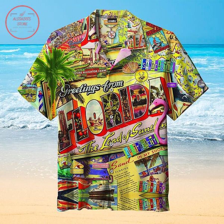 Greetings From Florida Hawaiian Shirts