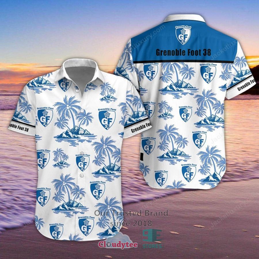 Grenoble Foot 38 Hawaiian Shirt, Shorts – LIMITED EDITION