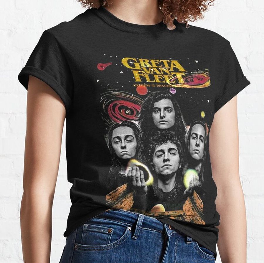 Greta Van Fleet sale Greta Van Fleet sweater Greta Van Fleet long sleeve Greta Van Fleet rug best Classic T-Shirt