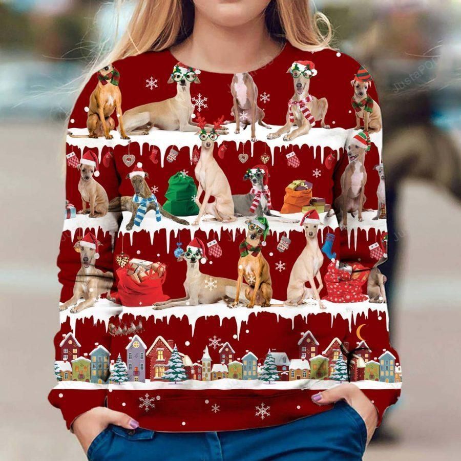Greyhound Dog Ugly Sweater Ugly Sweater Christmas Sweaters Hoodie Sweater