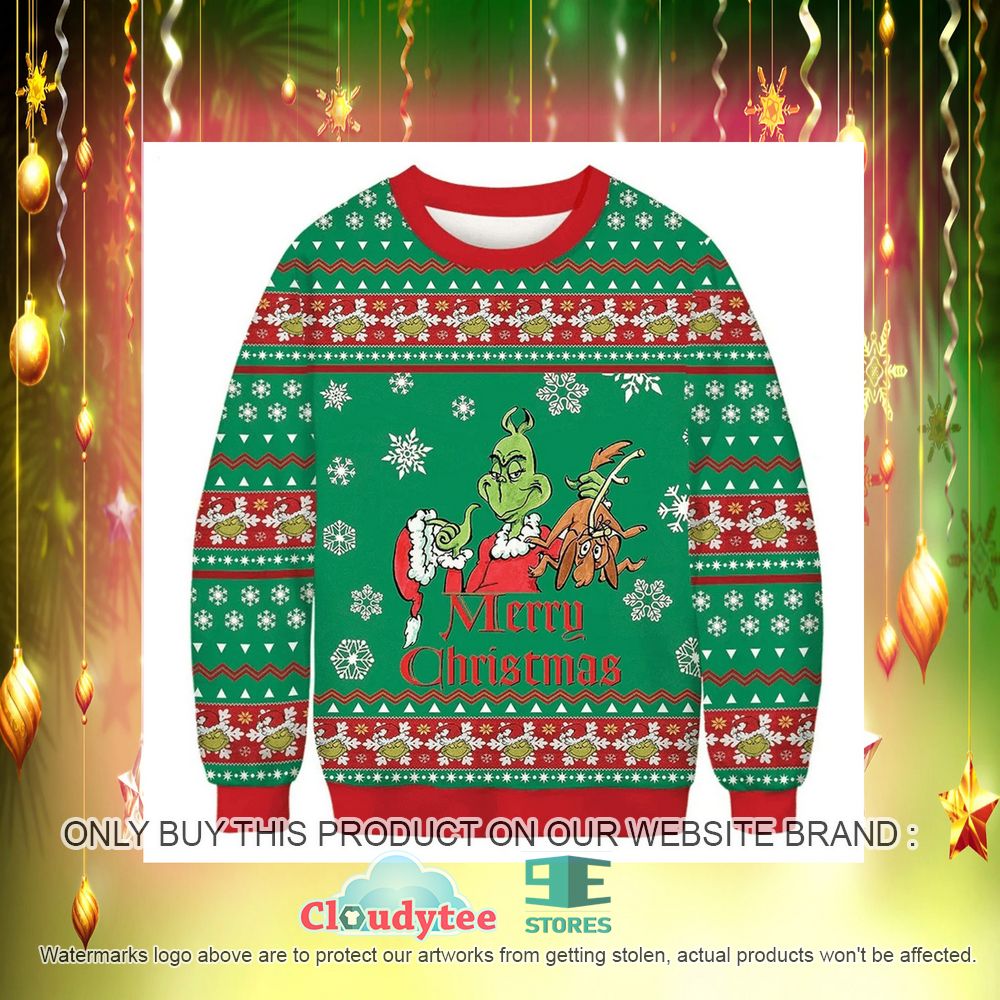  Grinch Xmas Ugly Christmas Sweater – LIMITED EDITION 