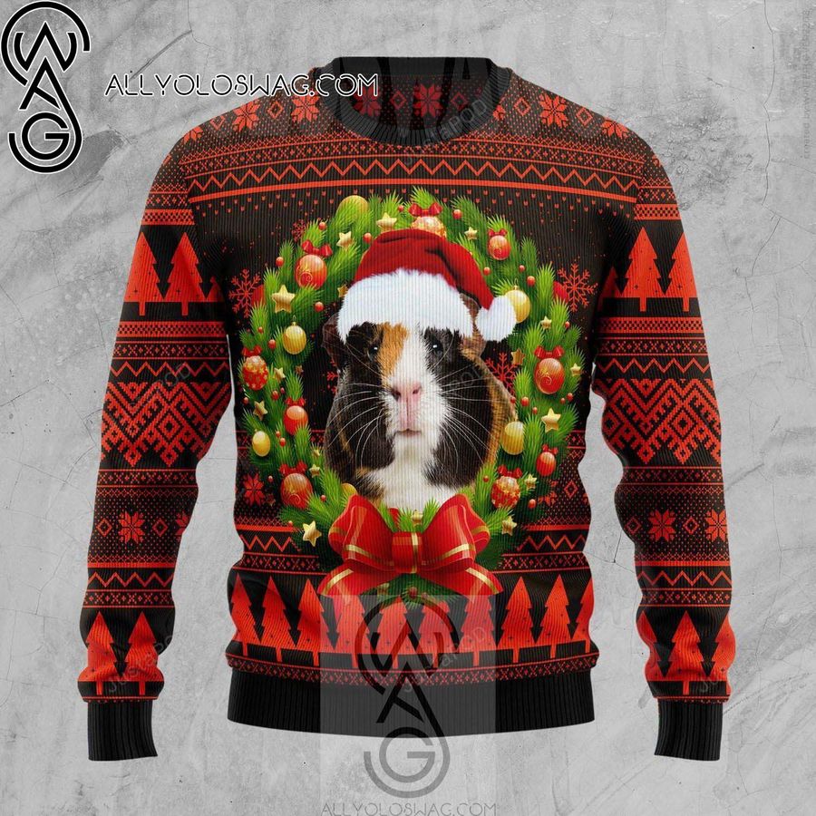 Guinea Pig Knitting Pattern Ugly Christmas Sweater