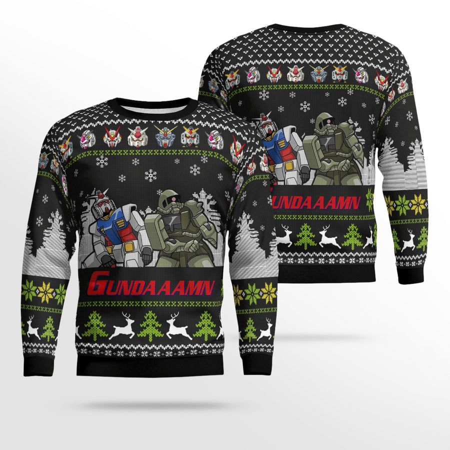 Gun Dam For Unisex Ugly Christmas Sweater, All Over Print Sweatshirt, Ugly Sweater, Christmas Sweaters, Hoodie, Sweater