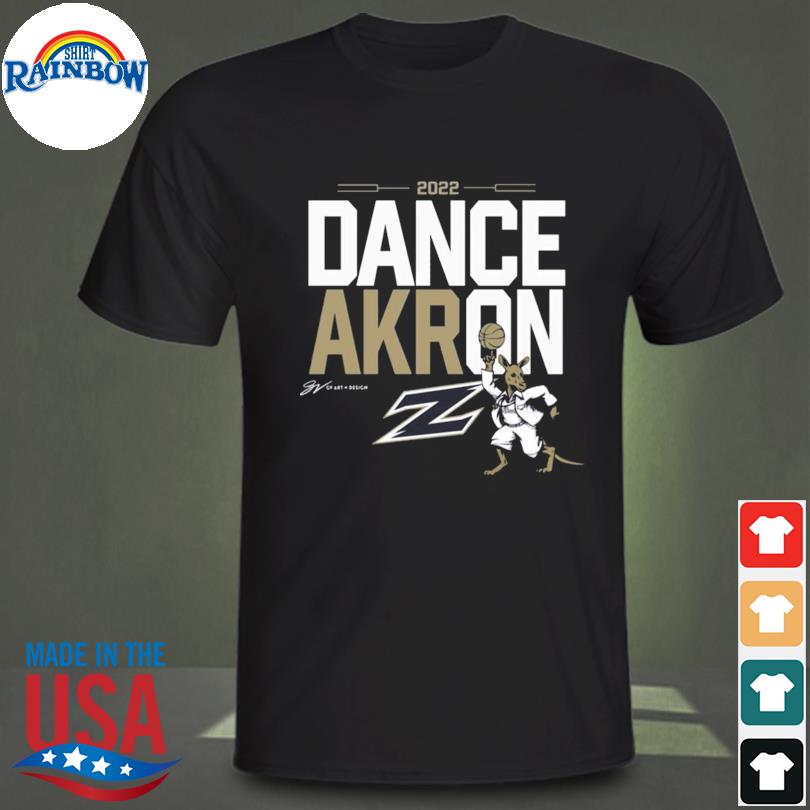Gv art design apparel akron zips dance on shirt