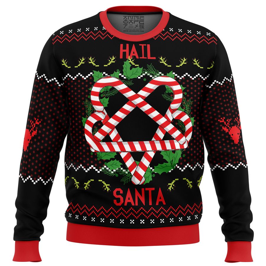 Hail Santa Ugly Sweater