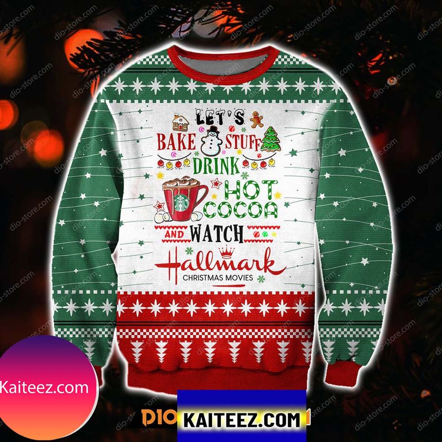 Hallmark Christmas Movies 3d Christmas Ugly Sweater