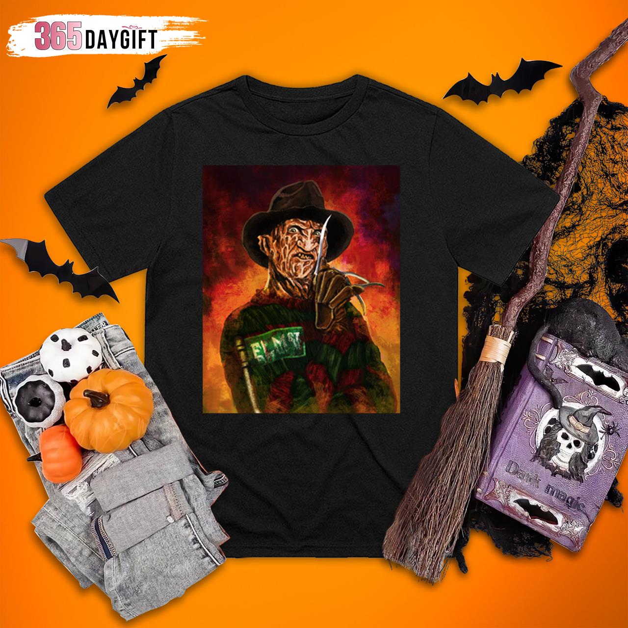 Halloween A Nightmare On Elm Street Shirt Freddy Krueger Art