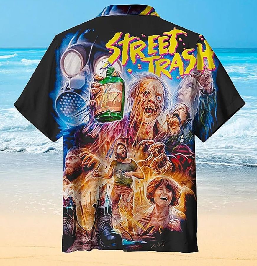 Halloween Street Trash Hawaiian Shirt