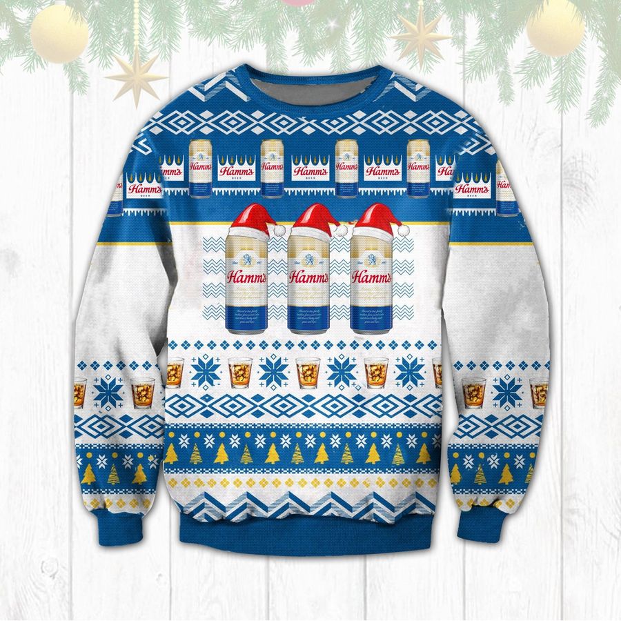 Hamm’s Beer Ugly Wool Ugly Sweater