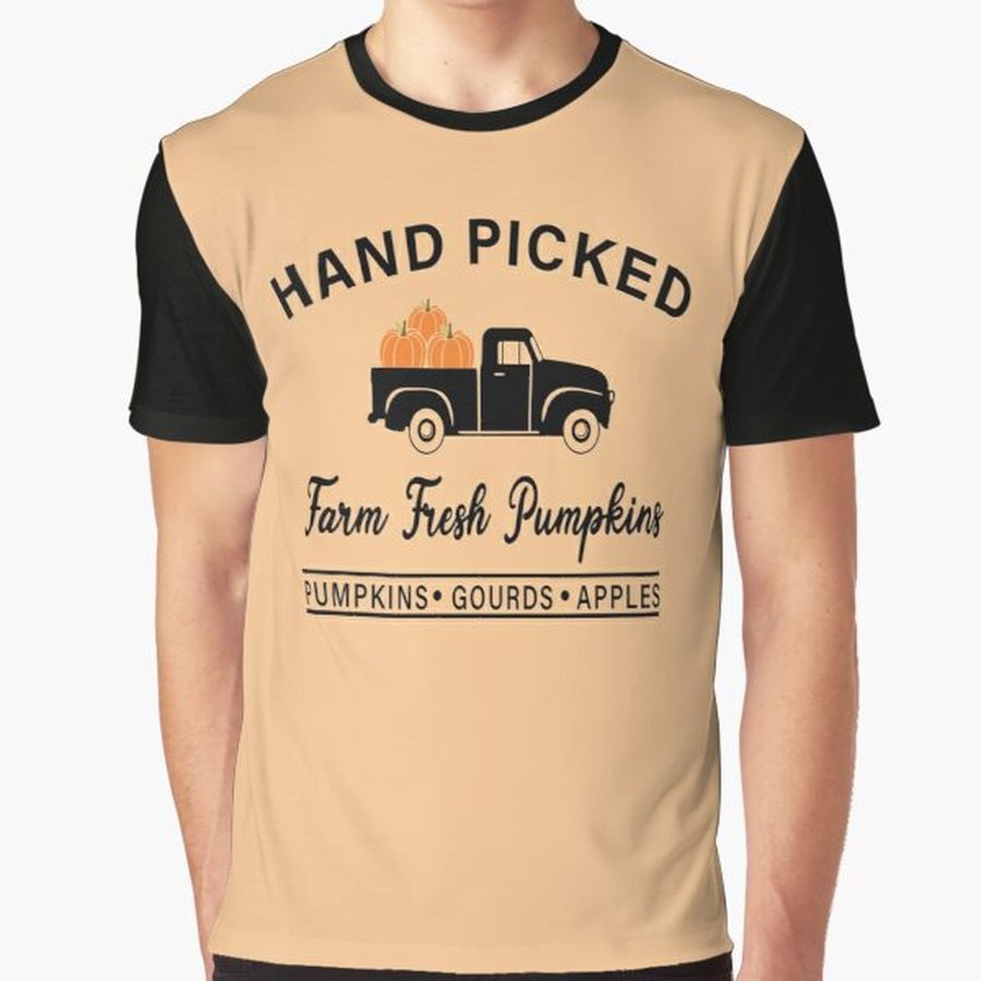 HAND PICKED PUMPKIN GROUDS APPLES  Graphic T-Shirt