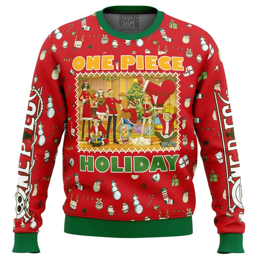 Happy Holidays One Piece Ugly Sweater