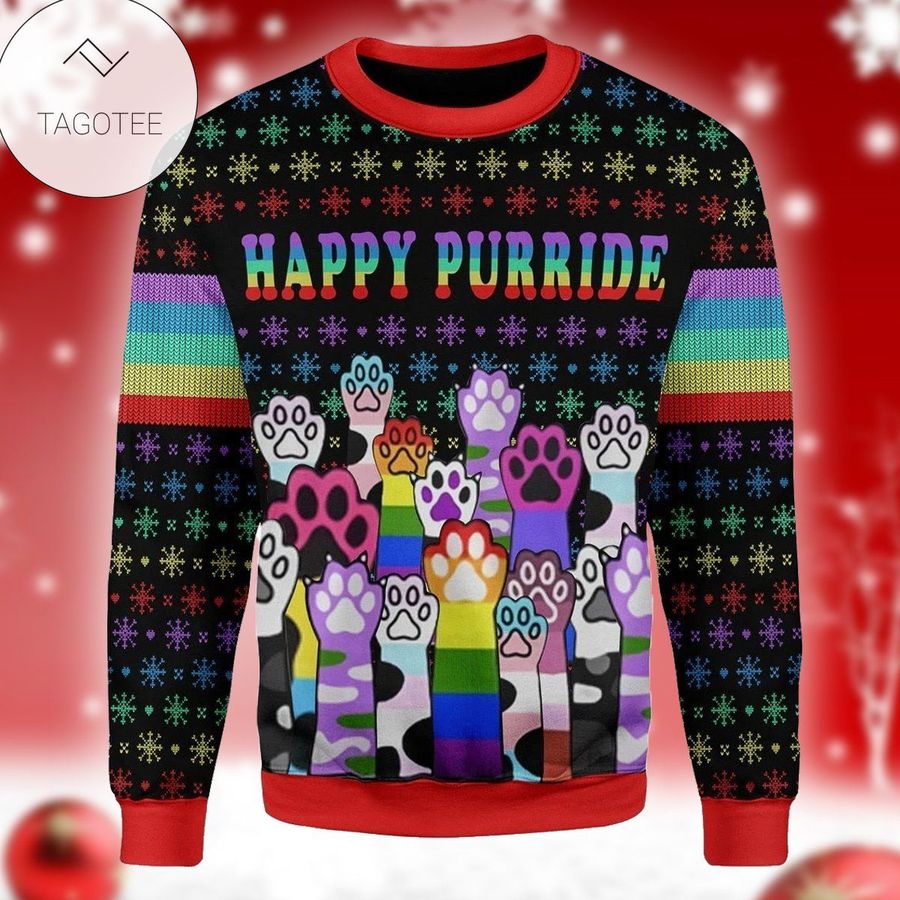 Happy Purride LGBT Ugly Sweater