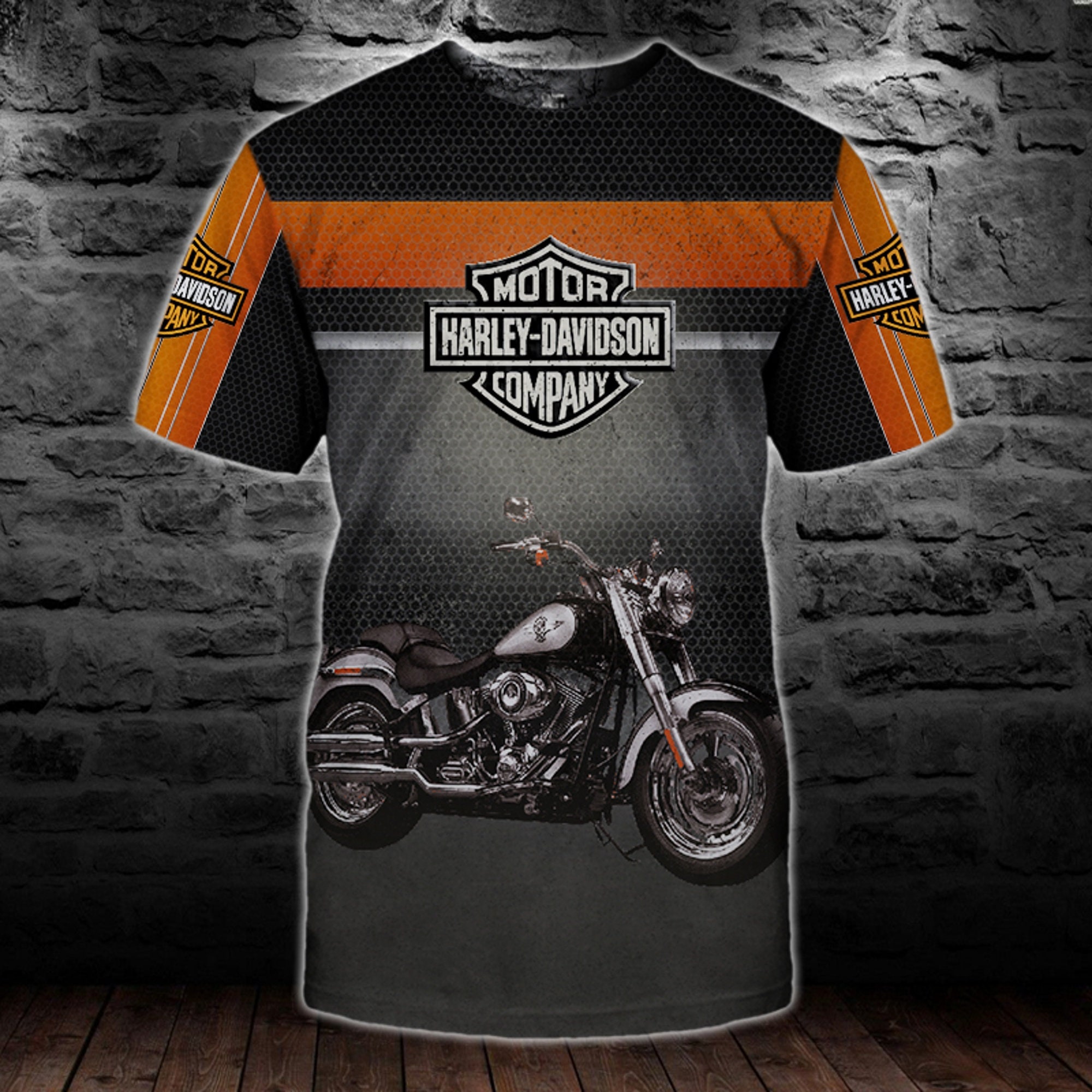 Harley Davidson - Men's 3D T-Shirt - S to 6XL - TOP GIFT For Men, Dad, Husband, For Him