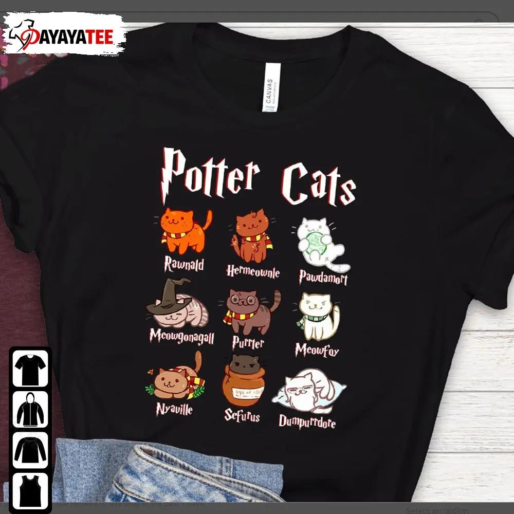Harry Potter Cats Christmas Shirt Christmas Gift Birthday Gift