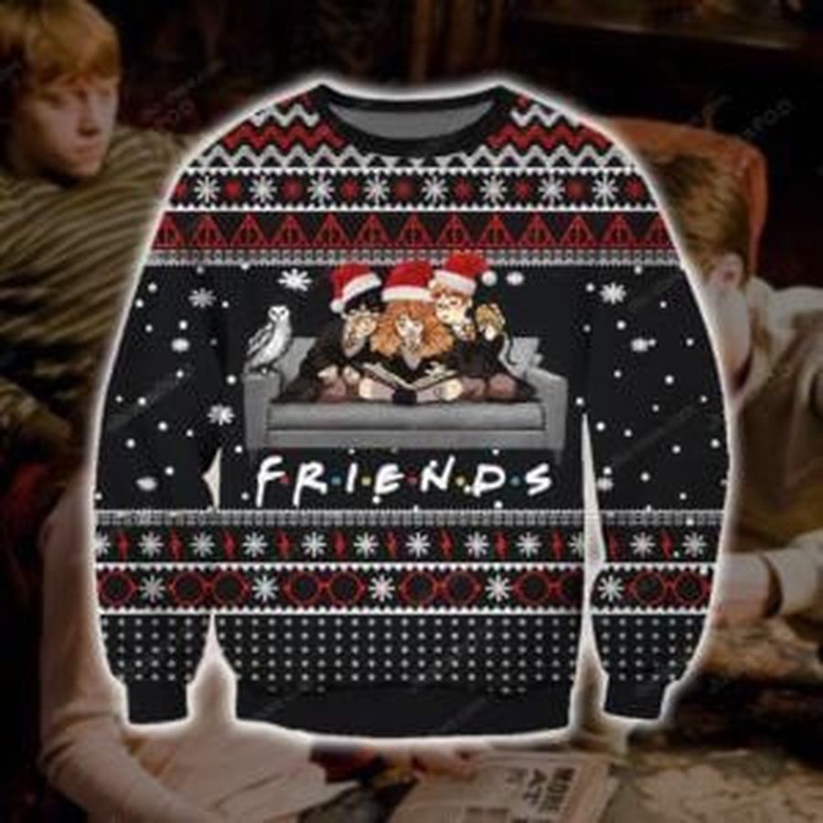Harry Potter Friends Ugly Christmas Sweater All Over Print Sweatshirt