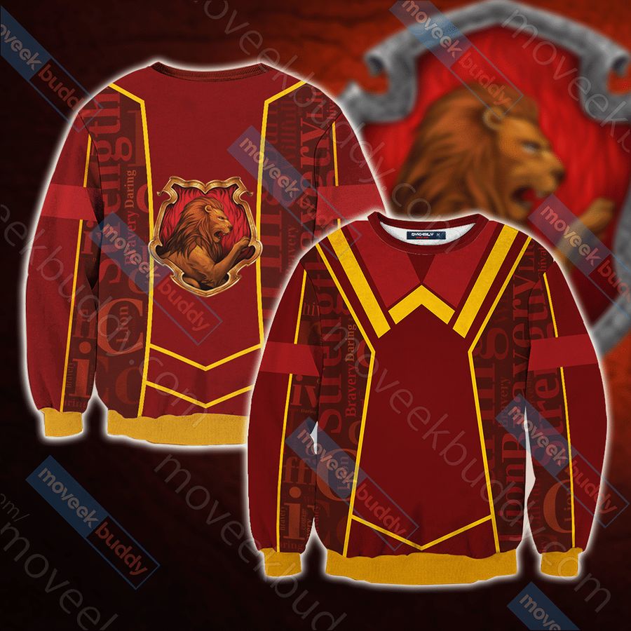 Harry Potter Gryffindor House Ugly Christmas Sweater All Over Print