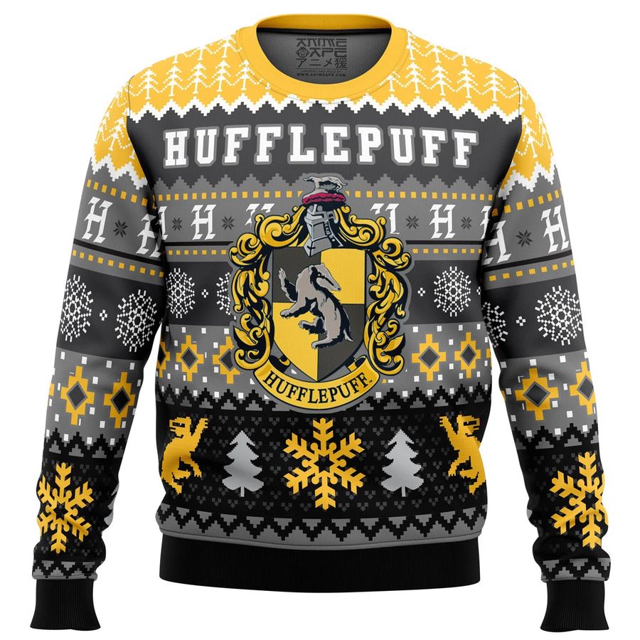 Harry Potter Hufflepuff House Ugly Sweater