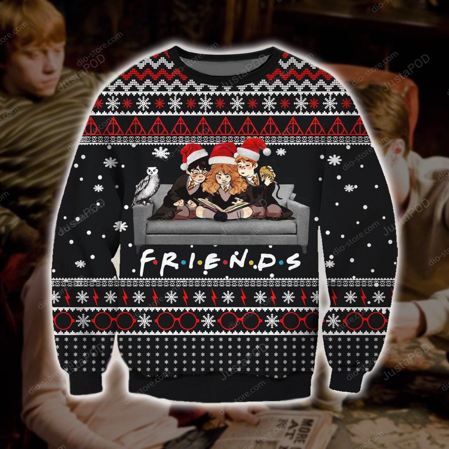Harry Potter Knitting Pattern 3d Print Ugly Sweater Ugly Sweater