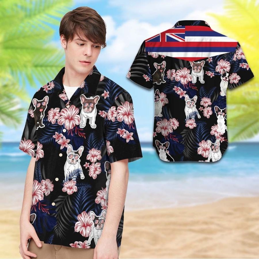 Hawaii French Bulldog Hawaiian Shirt 0141 T2ptht0053