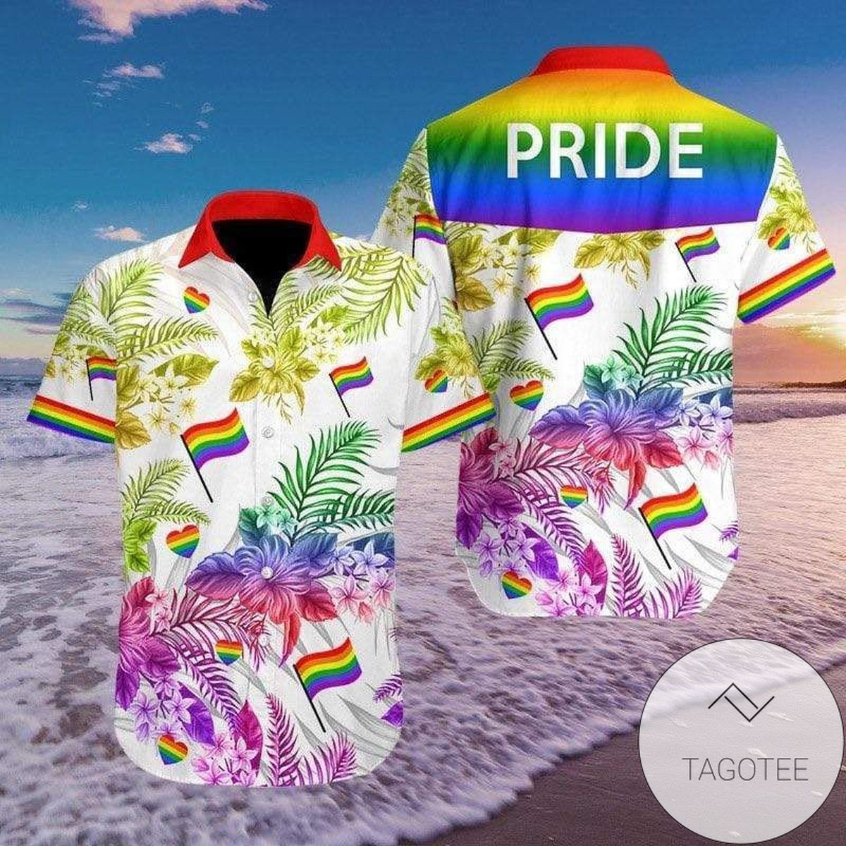 Hawaiian Aloha Shirts Lgbt Pride 3d 3920h