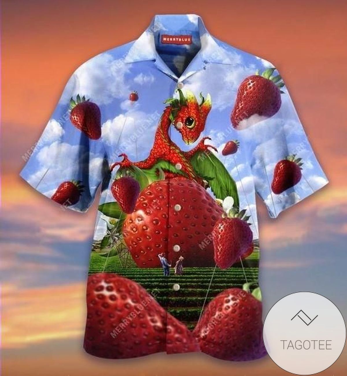 Hawaiian Aloha Shirts Youre Berry Special Dragon