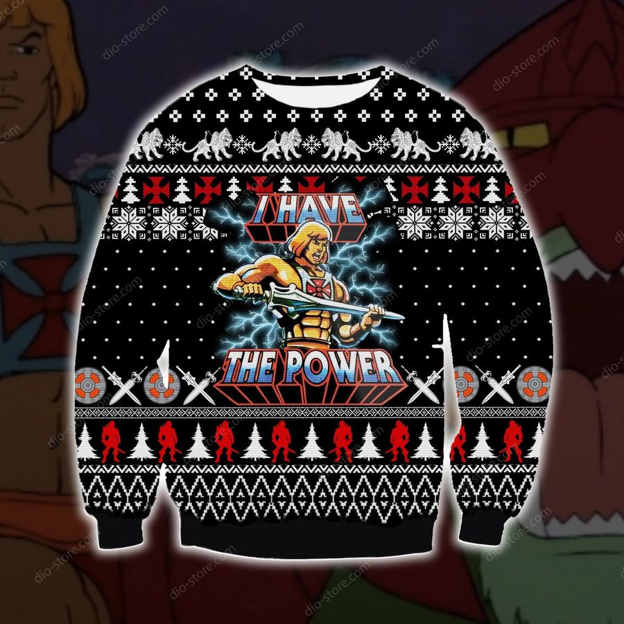 HE-MAN KNITTING PATTERN UGLY CHRISTMAS SWEATER Ugly Sweater Christmas Sweaters