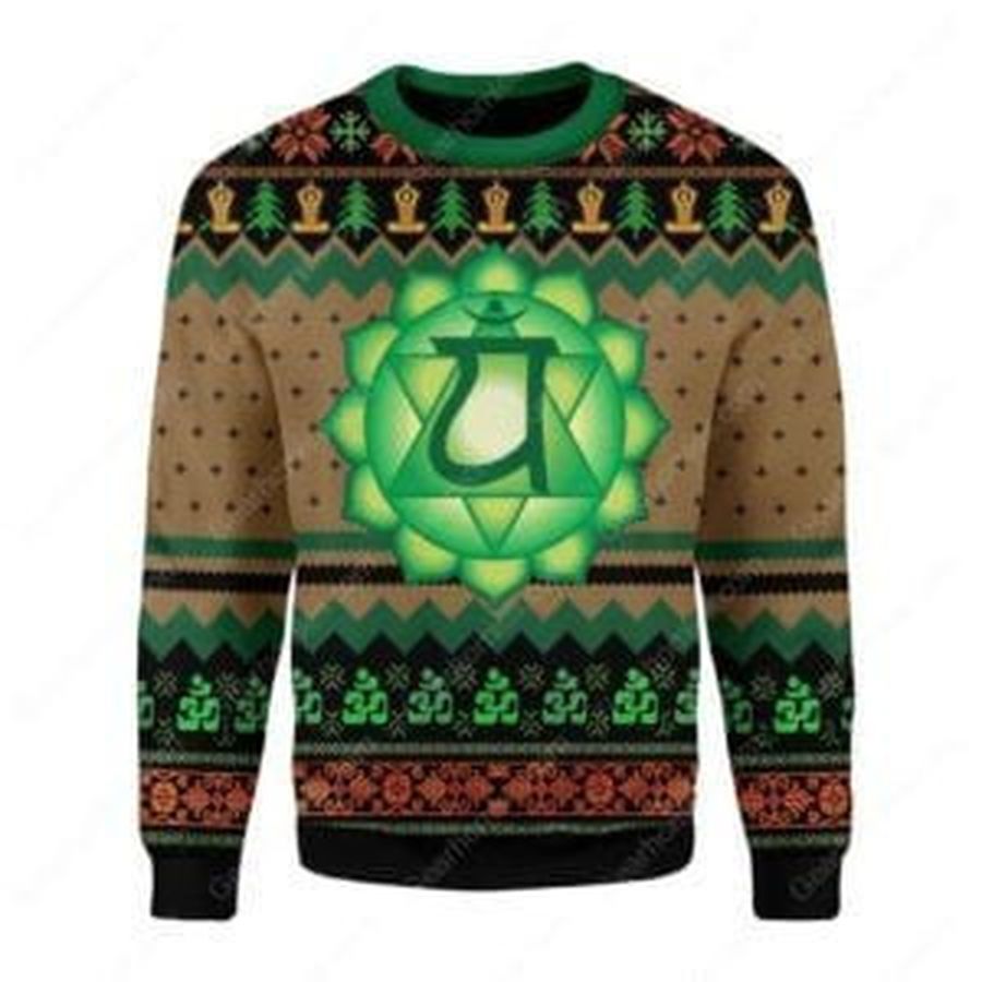 Heart Chakra For Unisex Ugly Christmas Sweater All Over Print