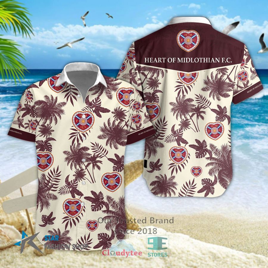 Heart of Midlothian F.C Hawaiian Shirt, Shorts – LIMITED EDITION