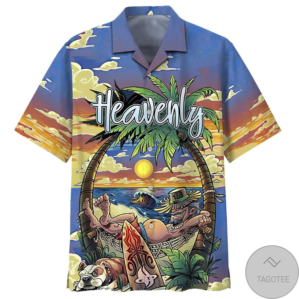 Heavenly Summer Beach Hawaiian Shirt
