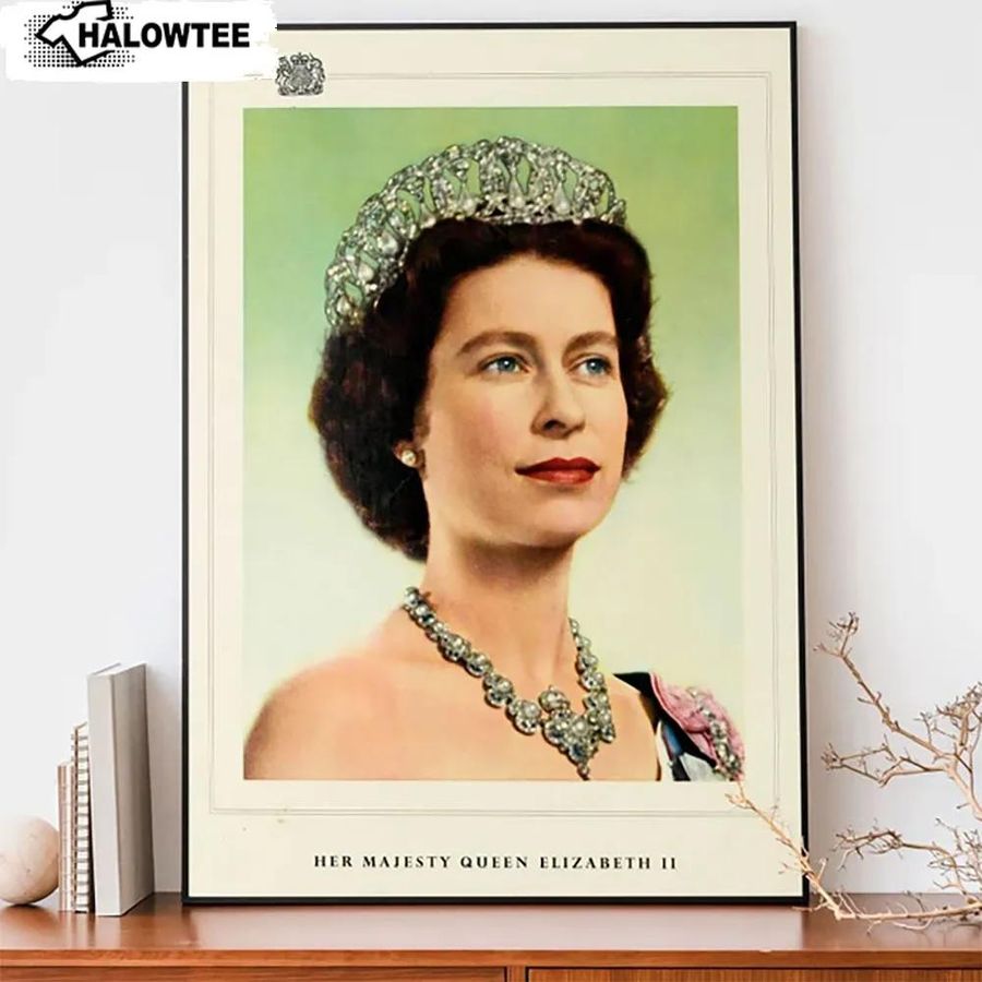 Her Majesty Queen Elizabeth Ii Poster Queen Of England